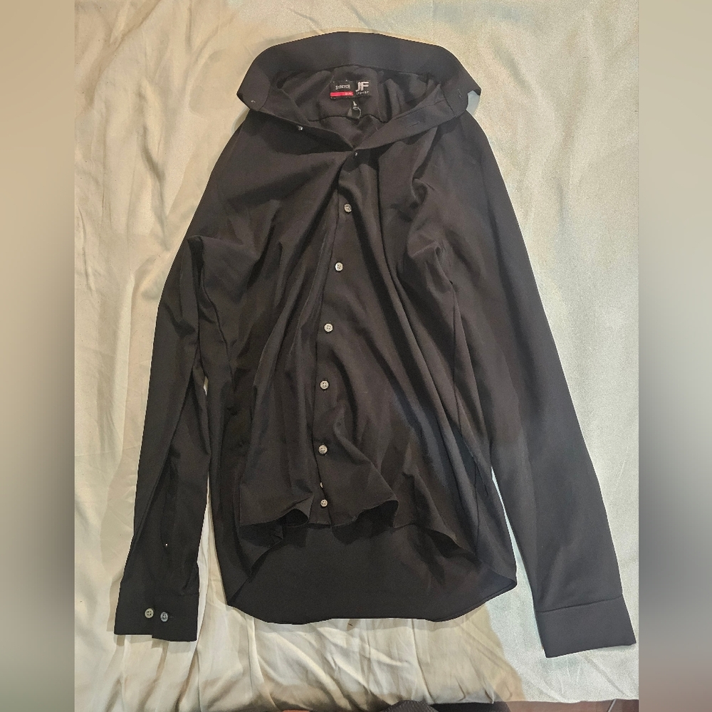 Black Dress Shirt with Classic Design